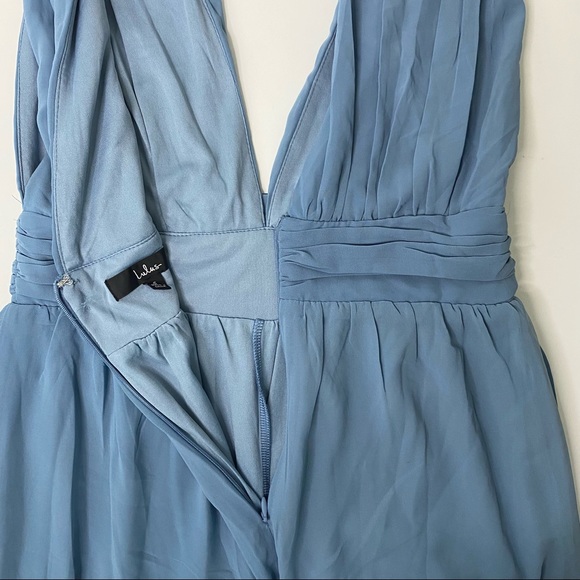 lulus divine muse slate jumpsuit - Picture 3 of 10